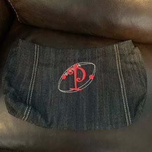 Thirty-one Fitted Purse Skirt dark denim